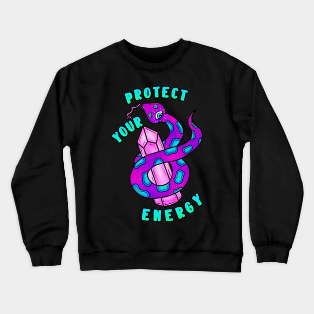 Protect your energy Crewneck Sweatshirt by Thisuniquevibe